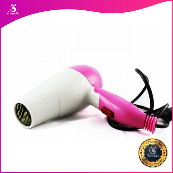 Professional foldable hair dryer machine for girls/men/women comes with 2 speeds fashion hair style machine portable 1000 watt hair dryer